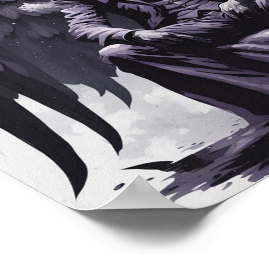 Devil Angel Jocker Poster (Hoek)