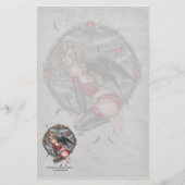 Devil Angel Stationery Briefpapier (Voorkant)