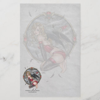 Devil Angel Stationery Briefpapier