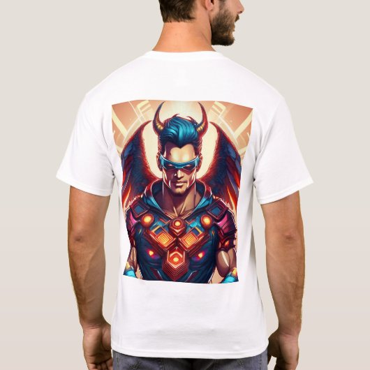 Devil Angel Strategist T-shirt (Achterkant)