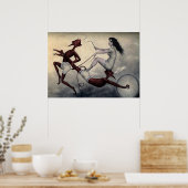  Devil Art Poster (Keuken)