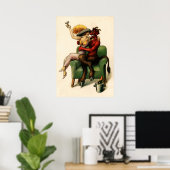  Devil Art Poster (Thuiskantoor)