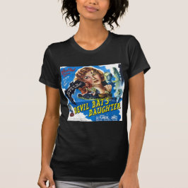 Devil Bat's Daughter,  horror film poster T-shirt