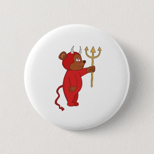 Devil Beer Ronde Button 5,7 Cm (Voorkant)