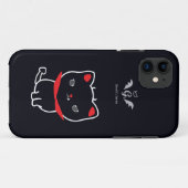 Devil Cat Nikolas Classic Case-Mate iPhone Case (Achterkant (horizontaal))