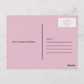 Devil Cat with Wine Dank je Briefkaart (Achterkant)