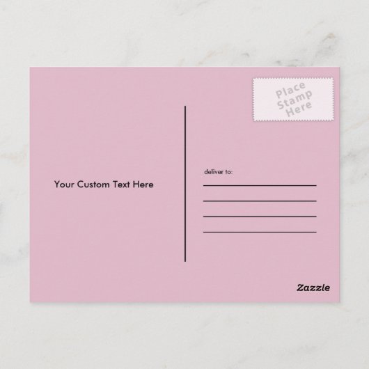 Devil Cat with Wine Dank je Briefkaart (Achterkant)