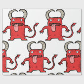 Devil Creature Cadeaupapier (Vlak)