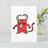 Devil Creature Kaart (Staand voorkant)