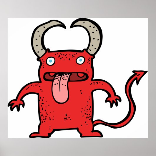 Devil Creature Poster (Voorkant)