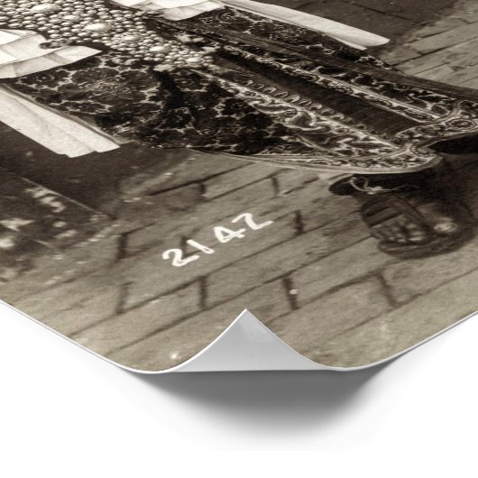 Devil Dancers uit Azië, 1904 World's Fair Poster (Hoek)