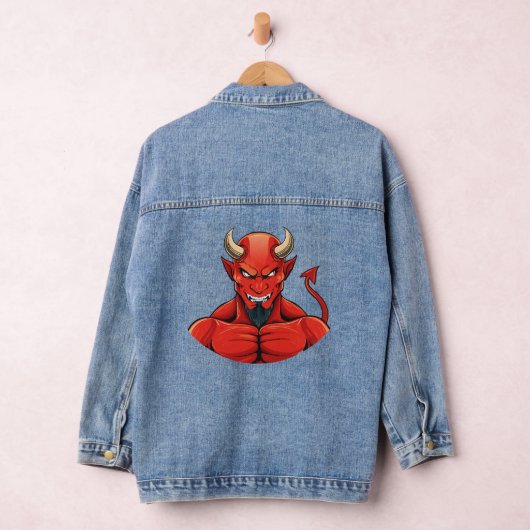 Devil  denim jacket (Hangar)