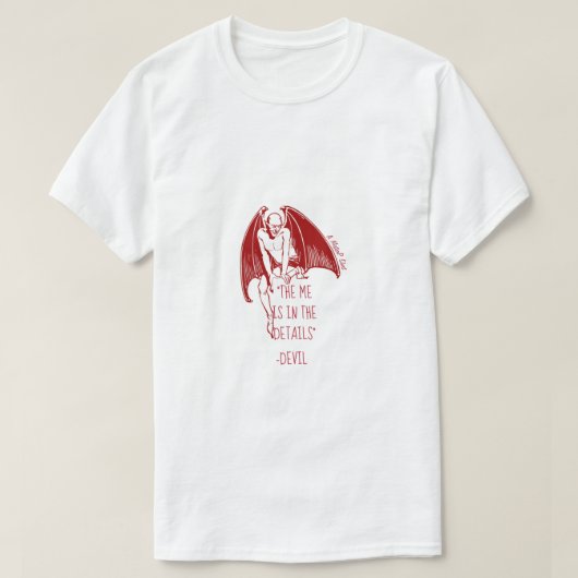 Devil/Details _ A MisterP Shirt (Design voorkant)