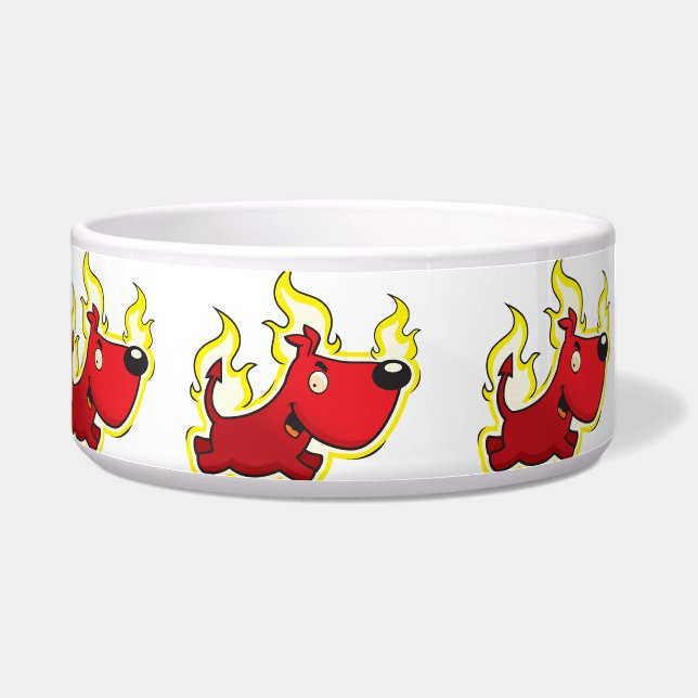 Devil Dog Bowl Voerbakje (Links)