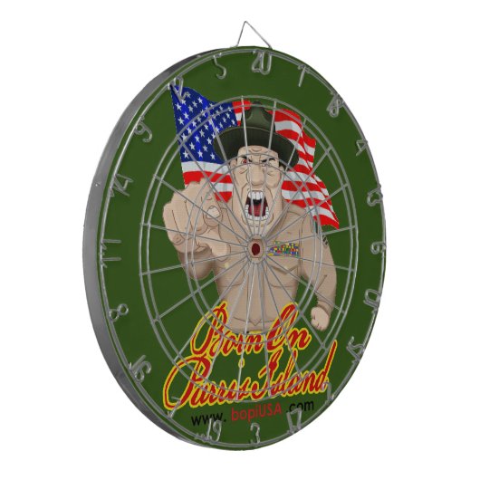 Devil Dog Dartboard Dartbord (Voorkant Links)