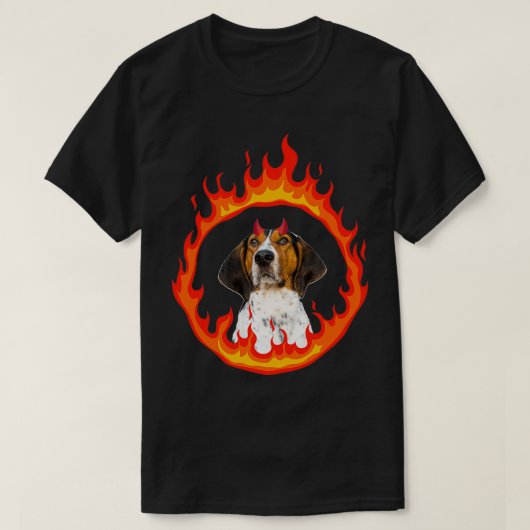 Devil Dog Treeing Walker Coonhound T-shirt (Design voorkant)