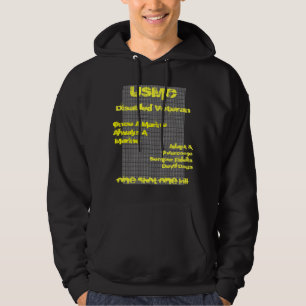 Devil Dog USMC van Sean l Spanlger Hoodie