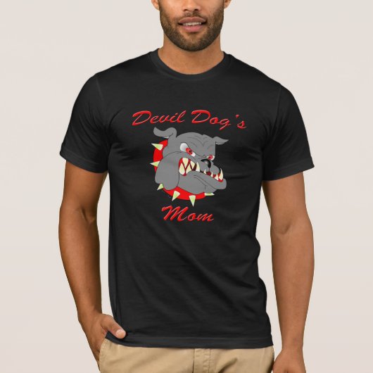 Devil Dog's moeder T-shirt (Voorkant)