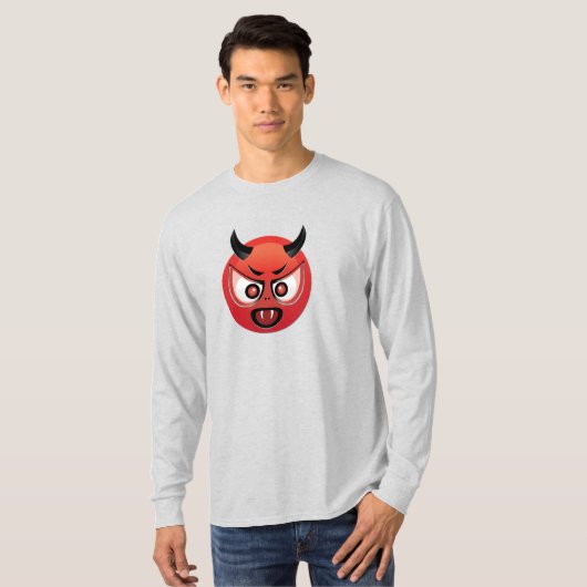 Devil Emoji T-shirt (Voorkant volledig)