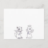 DEVIL EN ANGEL BRIEFKAART (Voorkant)