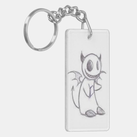 DEVIL EN ANGEL SLEUTELHANGER (Voorkant Links)