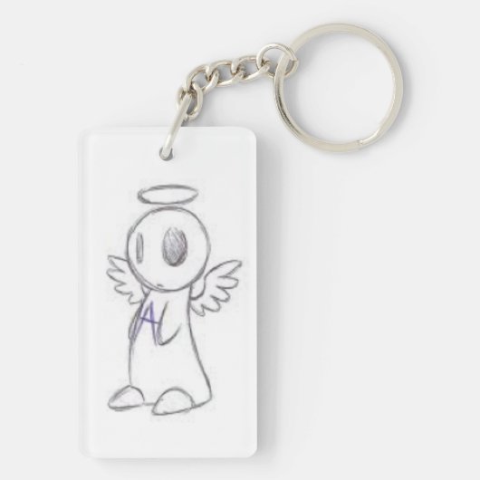 DEVIL EN ANGEL SLEUTELHANGER (achterkant)