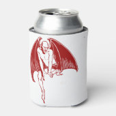 Devil Evil Demon Monster Wings Gothic Blikjeskoeler (Blikje Voorkant)