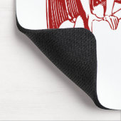 Devil Evil Demon Monster Wings Gothic Muismat (Hoek)