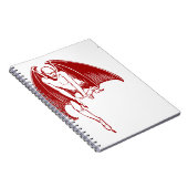 Devil Evil Demon Monster Wings Gothic Notitieboek (Rechterzijde)