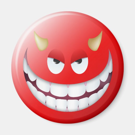 Devil Face 2 Magneet (Voorkant)