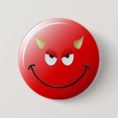 Devil Face Ronde Button 5,7 Cm (Voorkant)