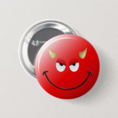 Devil Face Ronde Button 5,7 Cm (Voorkant /achterkant)