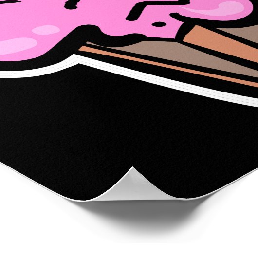 Devil Food Cupcake Poster (Hoek)