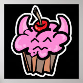 Devil Food Cupcake Poster (Voorkant)