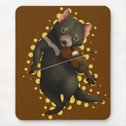 Devil ging naar Georgia Mousepad Muismat (Voorkant)