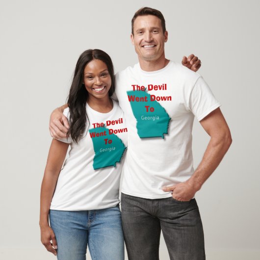 Devil ging naar Georgië T-shirt (Unisex)