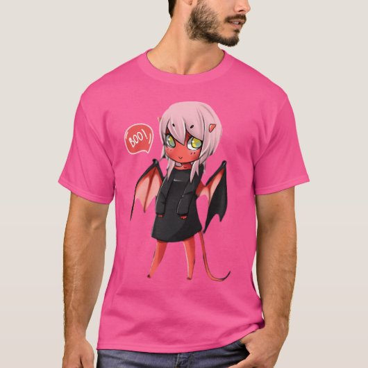 Devil Girl Anime T-shirt (Voorkant)