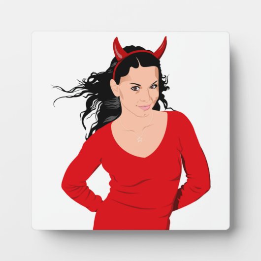 DEVIL GIRL FOTOPLAAT (Voorkant)