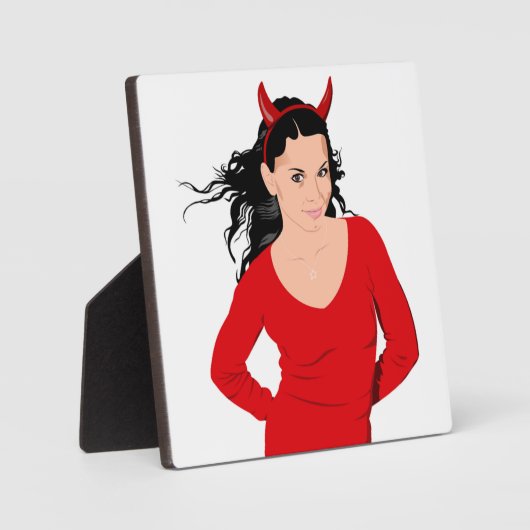 DEVIL GIRL FOTOPLAAT (Voorkant)