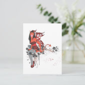 Devil Girl II Briefkaart (Staand voorkant)