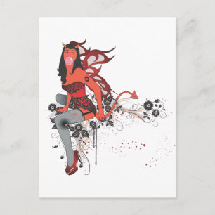 Devil Girl II Briefkaart