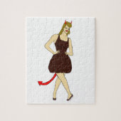 devil girl legpuzzel (Verticaal)