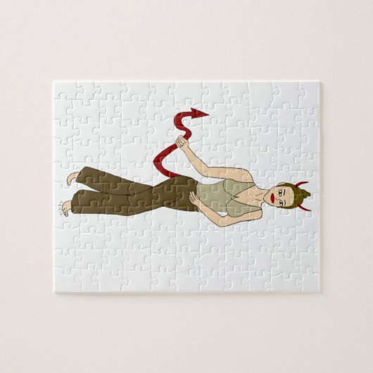 devil girl    legpuzzel (Horizontaal)