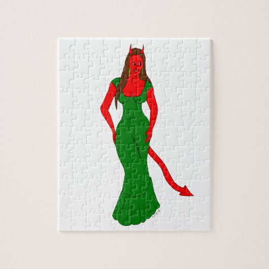 devil girl     legpuzzel (Verticaal)