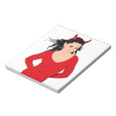 DEVIL GIRL NOTITIEBLOK (Linkerzijde)