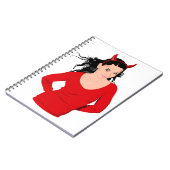 DEVIL GIRL NOTITIEBOEK (Linkerzijde)