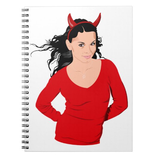 DEVIL GIRL NOTITIEBOEK (Voorkant)