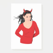 DEVIL GIRL POST-IT® NOTES (Voorkant)