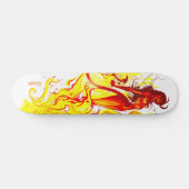 Devil Girl Rising Persoonlijk Skateboard (Horizontaal)