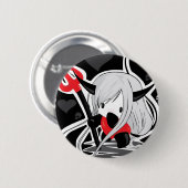 Devil Girl Ronde Button 5,7 Cm (Voorkant /achterkant)